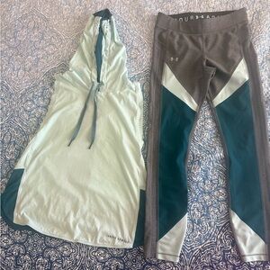 Under Armour legging and top set
